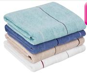 Glodina Crepe Stripe Bath Sheet-Each