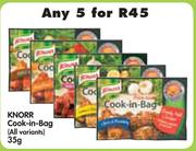 Knorr Cook-In-Bag (All variants)-Any 5x35g
