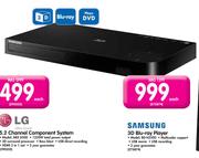 Samsung 3D Blu-Ray Player BD-H5500