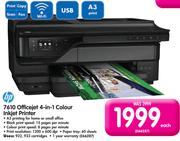 HP 7610 Officejet 4-In-1 Colour Inkjet Printer