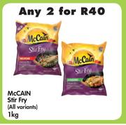 McCain Stir Fry (All Variants)-2x1kg