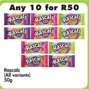 Rascals (All Variants)-10x50g