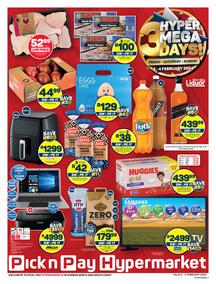 Pick n Pay Hypermarket KwaZulu-Natal : Hyper Mega 3 Days (02 February - 04 February 2024)