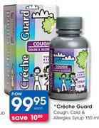 Creche Guard Cough, Gold & Allergies Syrup-150ml Each