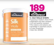 Homestead Silk Walls Sheen-5Ltr