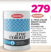 Plascon True Colour Bright Gloss Enamel-5Ltr