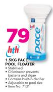 HTH 1.5Kg Pace Pool Floater\Stabilised,