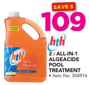 HTH All In One Algeacide Pool Treatment-2Ltr