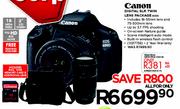 Canon Digital SLR Twin Lens Package 600D