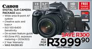 Canon Digital SLR Camera Package 1100D