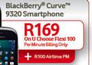 Blackberry Curve 9320 Smartphone-On uChoose Flexi 100