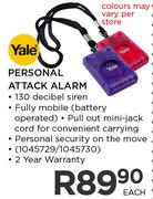 Yale Personal Attack Alarm-Each