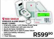 Red Shield Wireless Alarm Smart Panel Combo