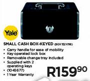 Yale Small Cash Box-Keyed