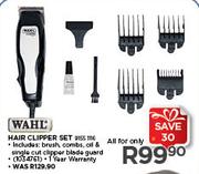 Wahl Hair Clipper Set 9155-1116-Per Set