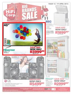 HiFi Corp : Big Brands Sale (15 Apr - 19 Apr 2015), page 12