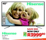 Hisense 40" LED TV 40D36P