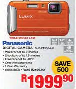 Panasonic Digital Camera DMC-FT30GA-K