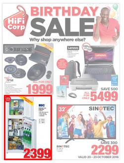 HiFi Corp : Birthday Sale (20 Oct - 23 Oct 2016), page 1