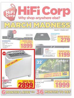 HiFi Corp : March Madness (2 Mar - 5 Mar 2017), page 1