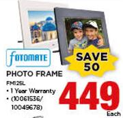 Fotomate Photo Frame FM125L-Each