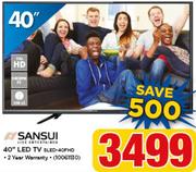 Sansui 40" FHD LED TV SLED-40FHD
