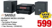 Sansui CD Radio Micro System MHF-501B