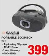 Sansui Portable Boombox 1104