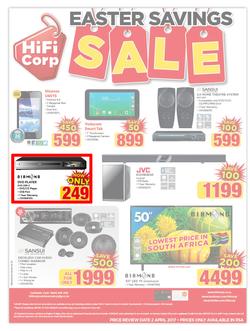 HiFi Corp : Easter Sale (27 Mar - 2 Apr 2017), page 12