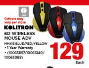 Kolitron 6D Wireless Mouse ADV-MM415 Each
