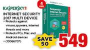 Kaspersky Internet Security 2017 Multi Device