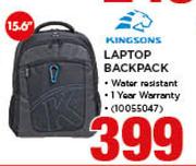 Kingsons 15.6" Laptop Backpack
