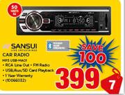 Sansui Car Radio MP3 USB-MA01