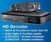 DSTV HD Decoder Excludes Installation
