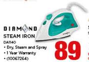 Diamond Steam Iron DA1140
