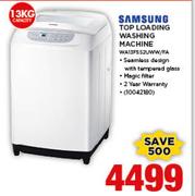 Samsung 13Kg Top Loading Washing Machine WA13F5S2UWW/FA