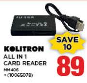 Kolitron All In 1 Card Reader 