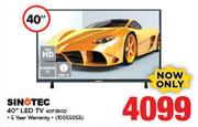 Sinotec 40" Full HD LED TV 40F360D