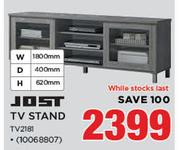 Jost TV Stand TV2181-W1800mm x D400mm x H620mm