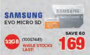 Samsung EVO Micro SD 32GB