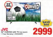 JVC 32" Curved LED TV FHD 32N376