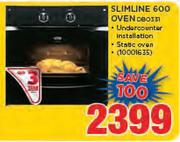 Defy Slimline 600 Oven DBO331