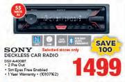 Sony Deckless Car Radio DSX-A400BT