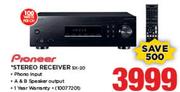 Pioneer Stereo Receiver SX-20