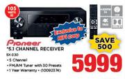 Pioneer 5.1 Channel Receiver SX-330