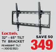 Loctek 32"-65" Tilt TV Bracket