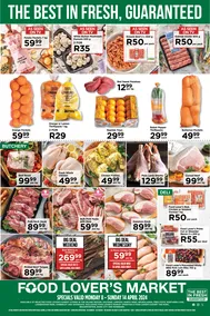 Food Lover's Market Gauteng, Limpopo, North West, Mpumalanga, Free State : The Best In Fresh, Guaranteed (8 April - 14 April 2024)