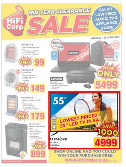 HiFi Corp : Mid Year Clearance Sale (22 June - 25 June 2017), page 1