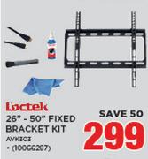 Loctek 26"-50" Fixed Bracket Kit AVK303