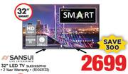 Sansui 32" Smart LED TV SLED532FHD